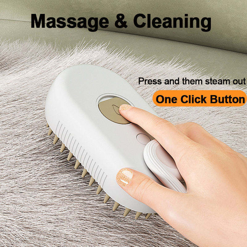PawSteam Brush™ – Steam Grooming Brush for Cats & Dogs